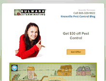 Tablet Screenshot of knoxvilleexterminator.org